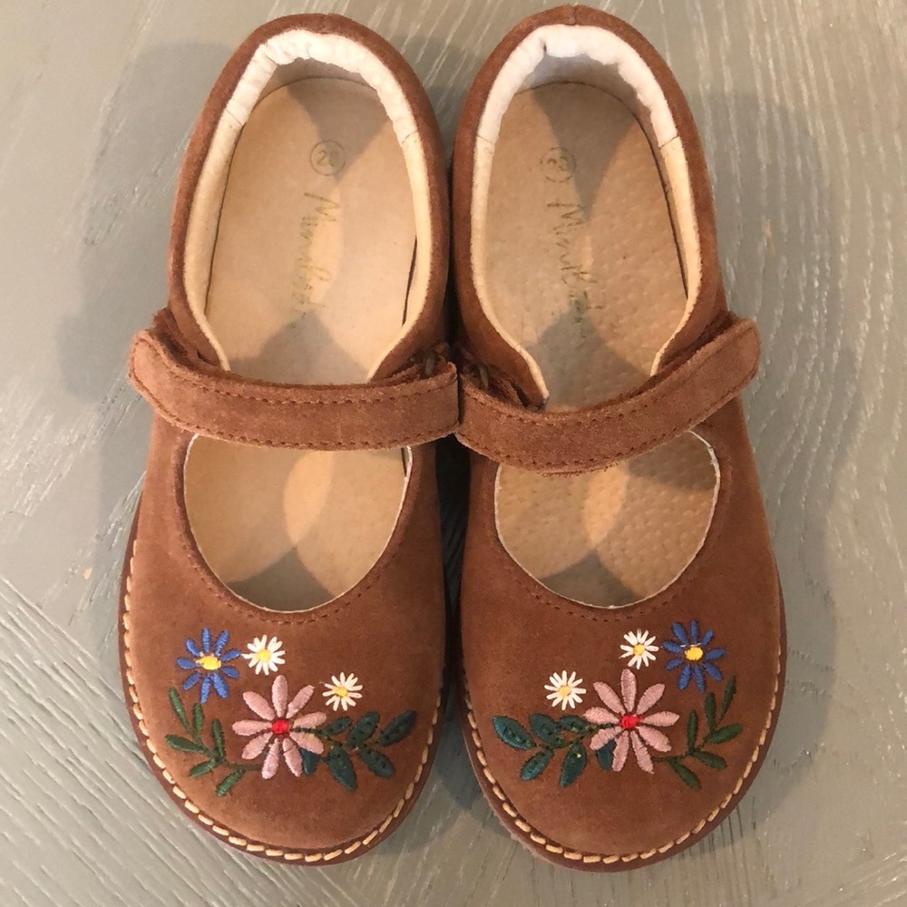 Mini Boden leather Mary Jane shoes
